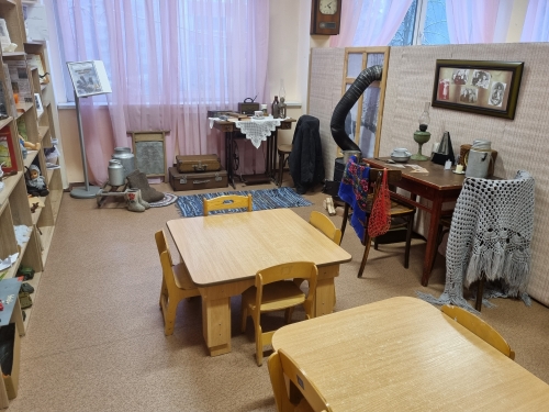 Военное время.Блокадная комната